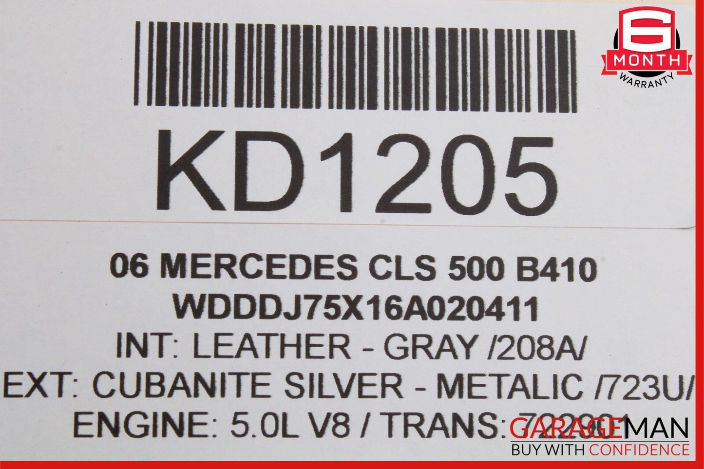 03-11 Mercedes W211 E350 E500 CLS500 Front Right Side SRS Airbag Air Bag Beige