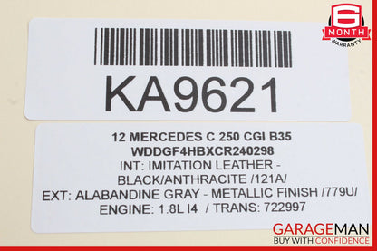 12-14 Mercedes W204 C250 C300 Rear Fuse Relay Box Module 2049060105 OEM