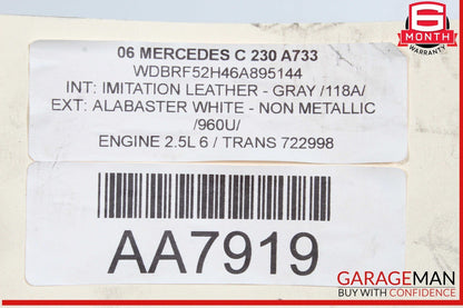 01-09 Mercedes W203 C230 C240 C320 Engine Cooling Radiator 62689A OEM