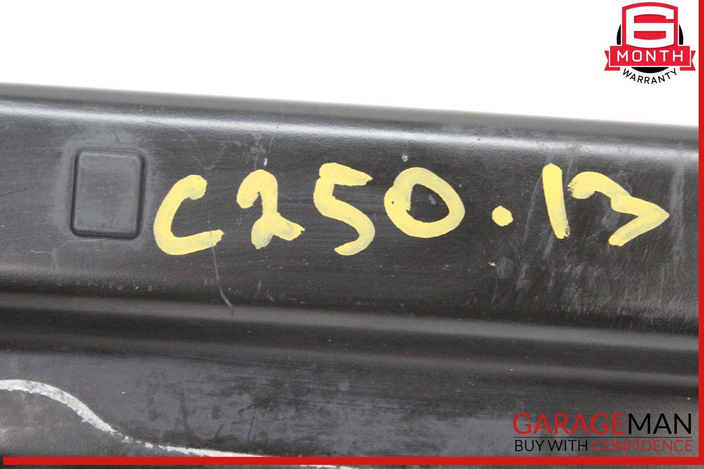 08-14 Mercedes W204 C250 CGI C280 Upper Radiator Core Support Bar Black OEM