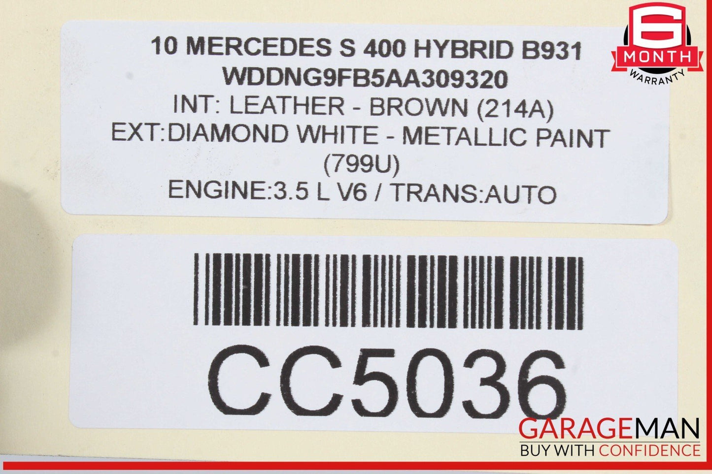 11-14 Mercedes W221 S63 CL63 AMG 5.5L V8 Rear Axle Diff Differential Carrier OEM