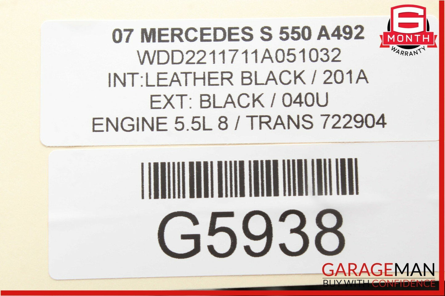 07-13 Mercedes W221 S550 CL600 Front Left Side Seat Adjust Controller Switch Set