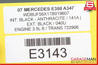 03-09 Mercedes W211 E550 E350 Front Left Door Lock Latch Actuator Mechanism OEM