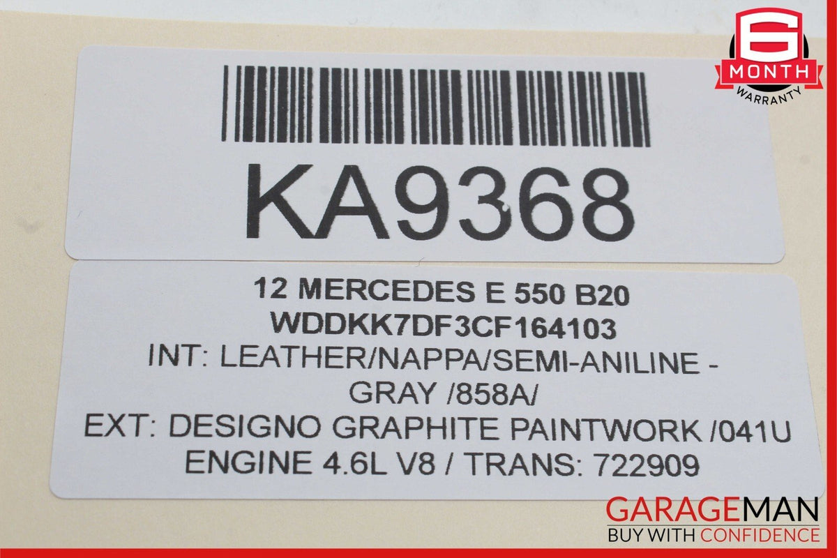 12-18 Mercedes W212 E550 CLS550 4.6L Right Exhaust Pipe Adapter 2781400808 OEM