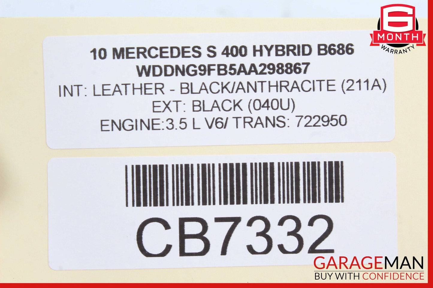 05-13 Mercedes W221 S400 E550 Front Left Side Engine Timing Chain Cover Plate