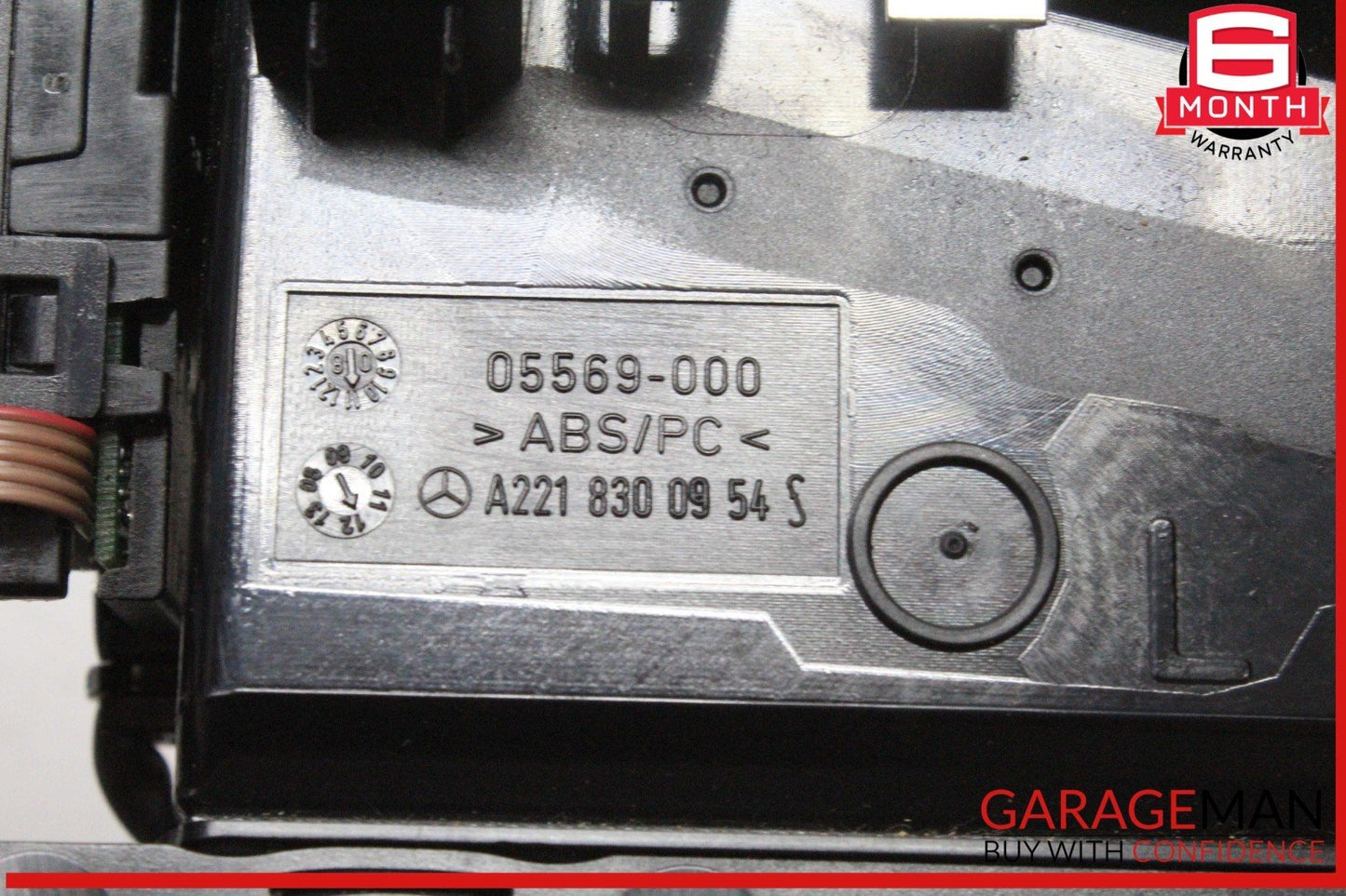 07-13 Mercedes W221 S550 S350 Center Dash Air AC A/C Heater Vent 2218300954 OEM