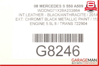 07-10 Mercedes W221 S550 CL550 Front Left / Right Seat Contour Controller Module