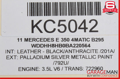 10-16 Mercedes W212 E350 4MATIC Trunk Remote Power Closing Latch Lock OEM