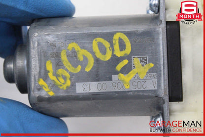 15-20 Mercedes W205 C300 C350e Front Left Side Door Window Regulator Motor OEM