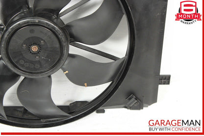 08-20 Mercedes W204 C250 Engine Radiator Cooling Fan Motor Shroud Assy OEM