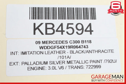 08-14 Mercedes W204 C300 C350 Front Left Side Door Lock Latch Actuator OEM