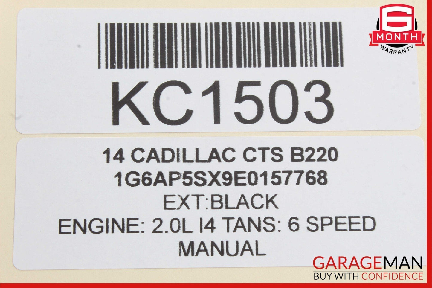 14-19 Cadillac CTS Speedometer Instrument Cluster Bezel Trim Black 23163812 OEM