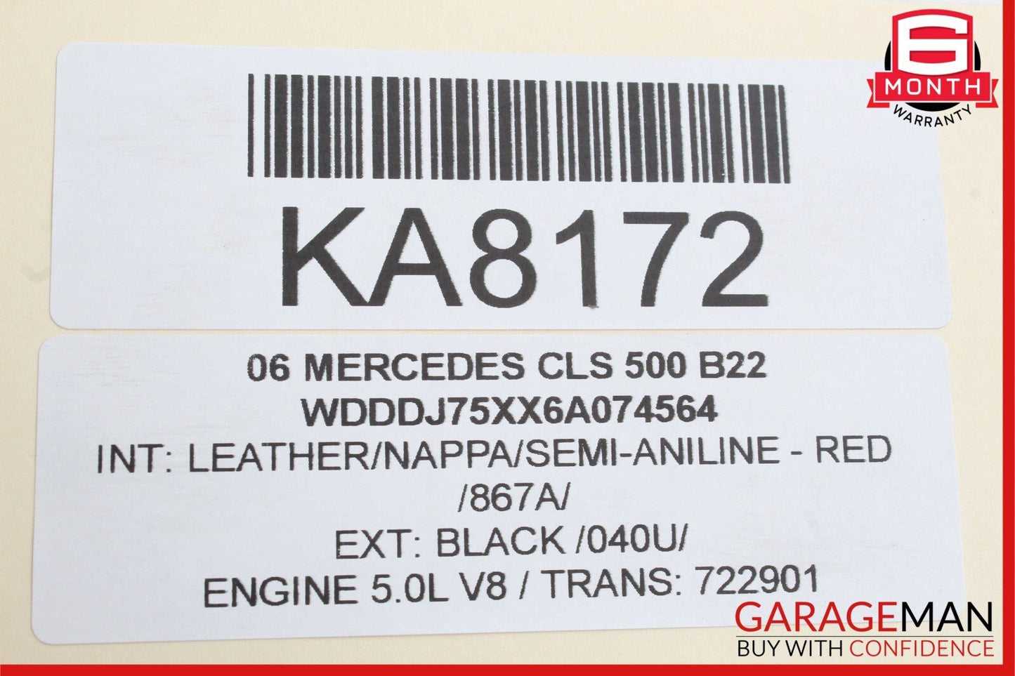 06-11 Mercedes W219 CLS500 Right & Left Side Door Sound Audio Speakers Set of 2