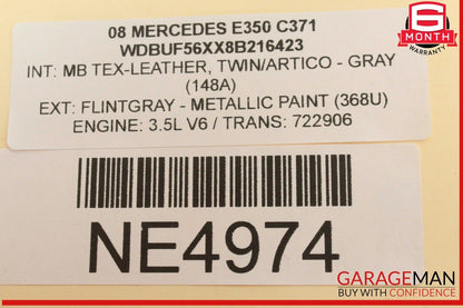 03-13 Mercedes W211 E350 E320 GL550 Front Left Seat Control Module Unit OEM
