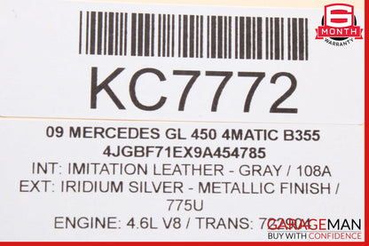 07-12 Mercedes X164 GL450 GL350 Third Seat Row Power Folding Control Module OEM