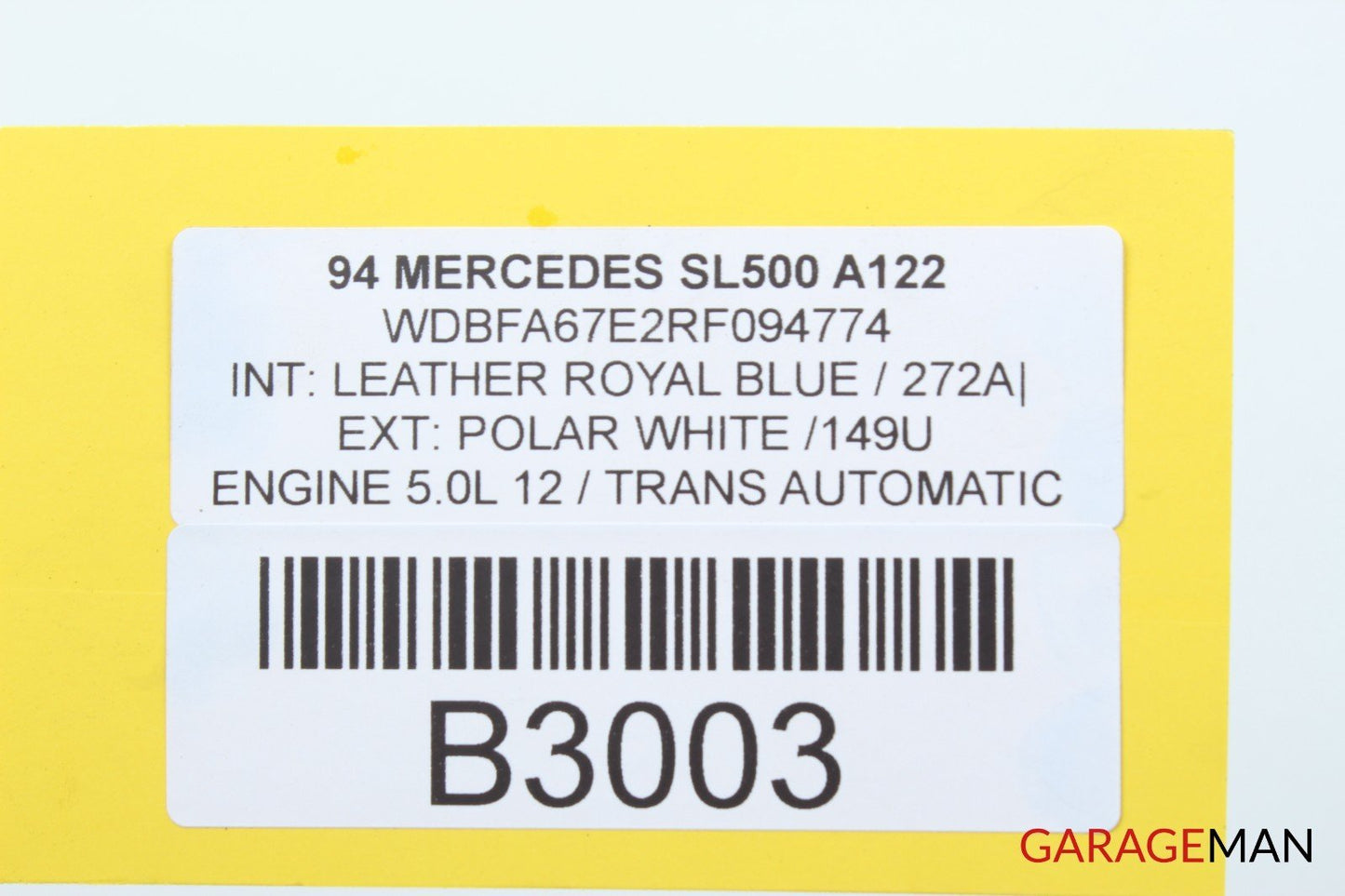 Mercedes R129 300SL 500SL Convertible Hard Top Trim Trims Molding Set OEM 90-95