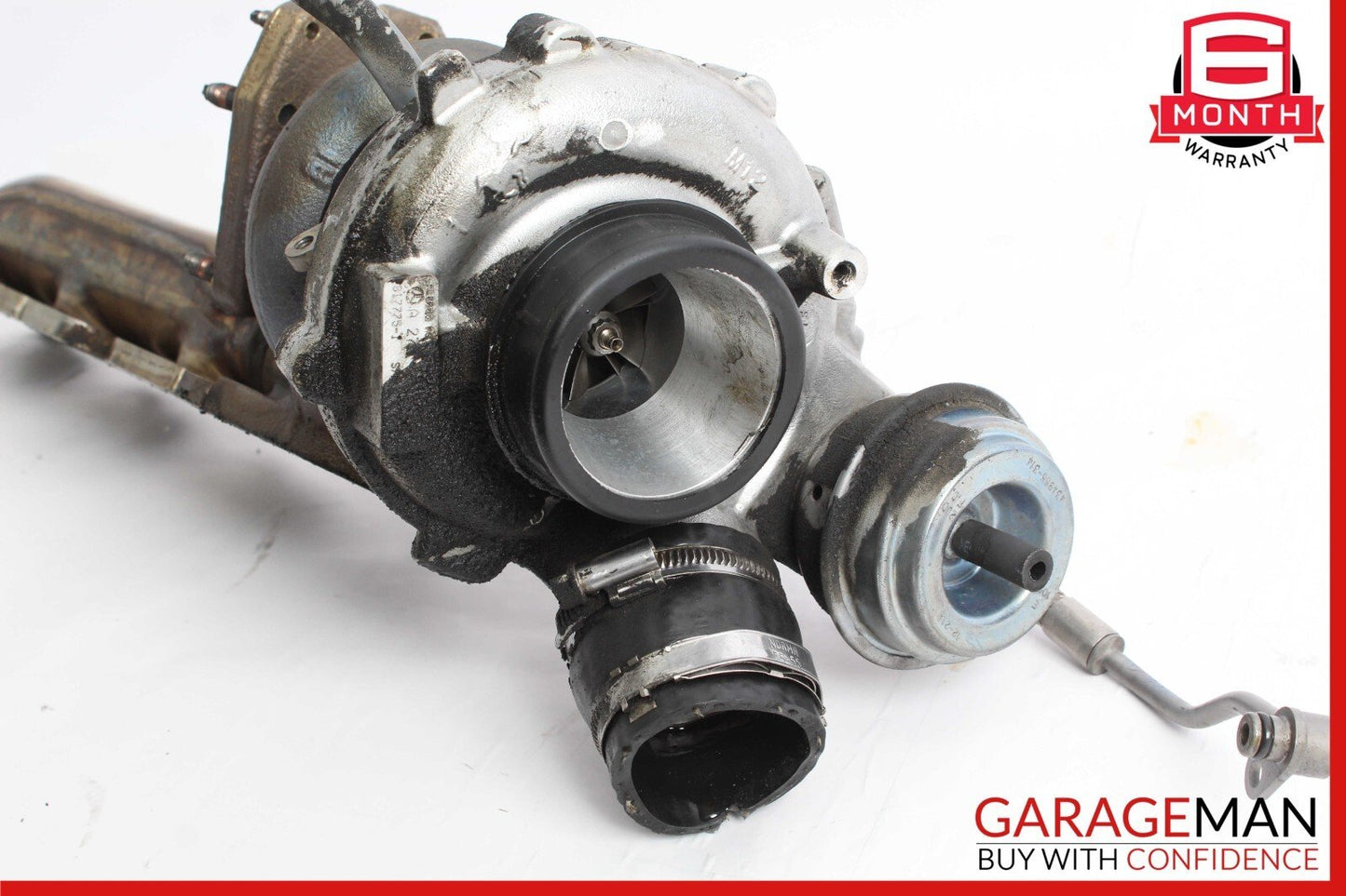 11-14 Mercedes CL550 S550 4.7L Right Turbocharger Turbo Charger Manifold Assy