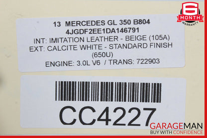 13-19 Mercedes X166 GL450 GL550 GLS550 Front Right Side Wing Fender Panel OEM