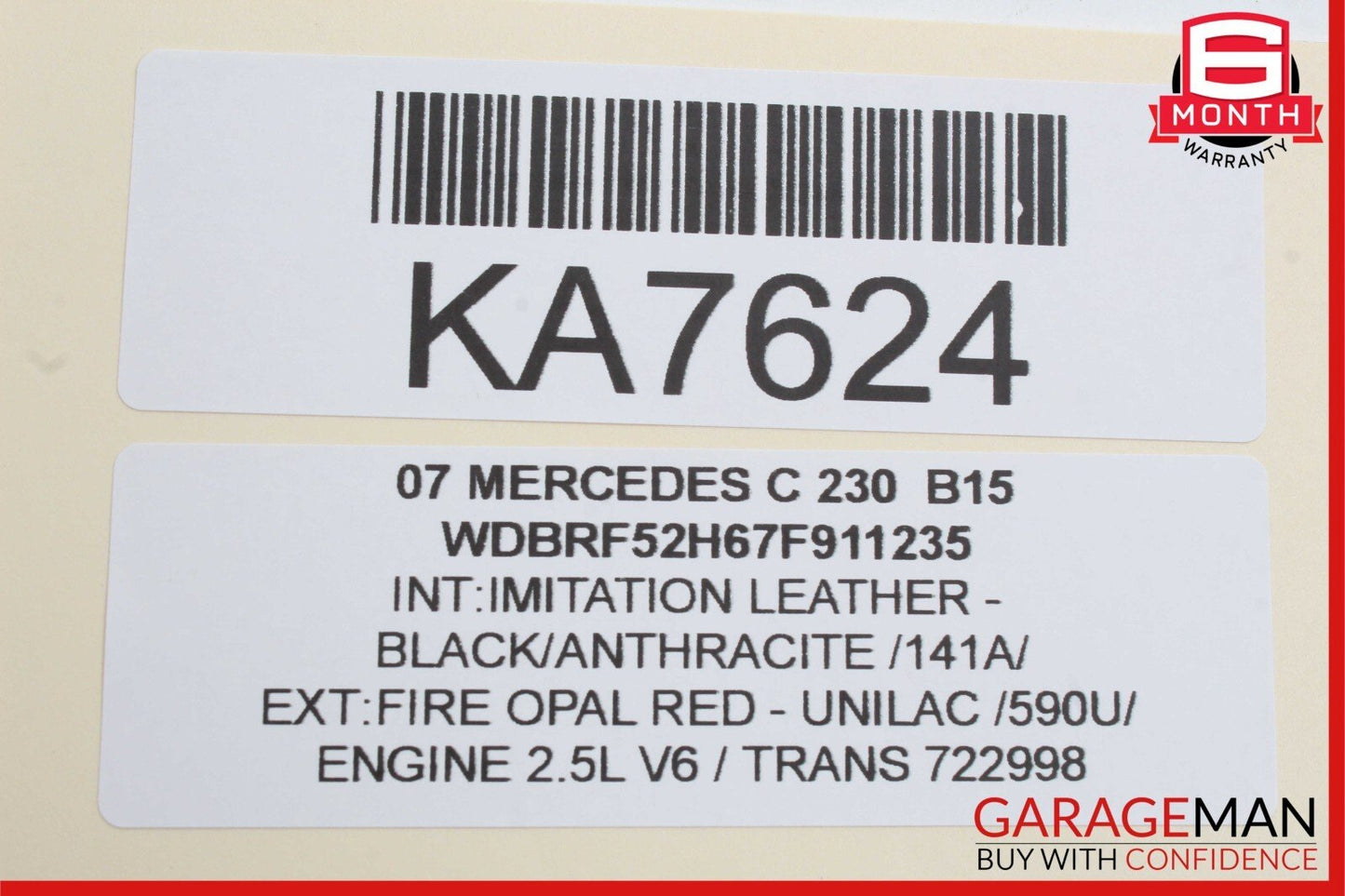 05-07 Mercedes W203 C230 C320 C55 Radio Stereo Audio CD Player Head Unit AM FM