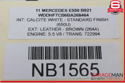 08-14 Mercedes W212 E550 C250 Keyless Go Entry Control Module Unit