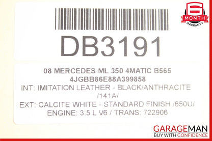 06-11 Mercedes W251 R350 ML350 Engine Radiator Motor Cooling AC A/C Condenser