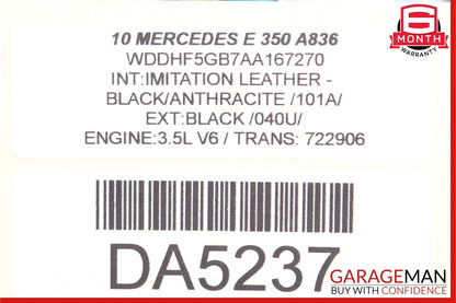 08-16 Mercedes W212 E350 GLK350 C350 Rear Left Side Door Lock Latch Actuator OEM