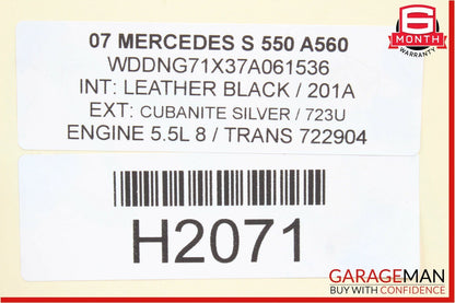 Mercedes S550 CLS550 CL550 E350 Engine Motor Intake Filter Air Box Assembly
