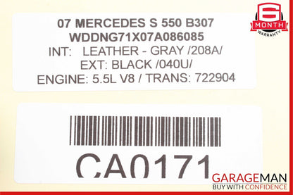 07-13 Mercedes W221 S550 S450 Dashboard Center Trim Molding 2216800671 OEM