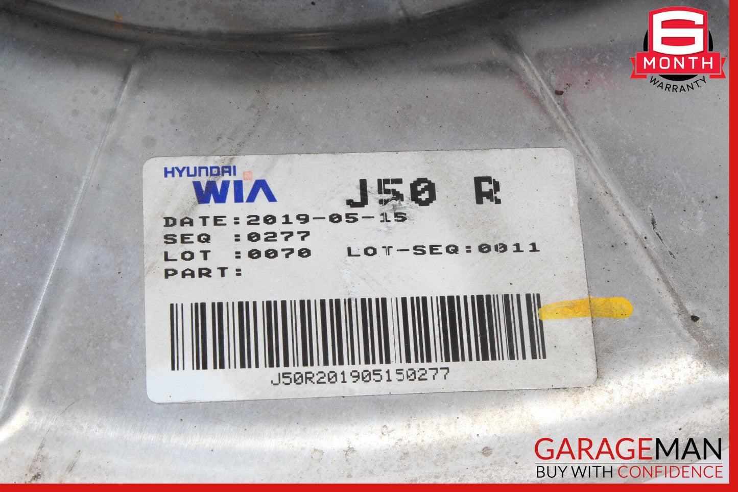 19-21 Genesis G70 Rear Right Spindle Knuckle Hub OEM