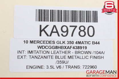 08-15 Mercedes X204 GL350 Front Right & Left Side Door Sound Speaker Set of 2 Pc