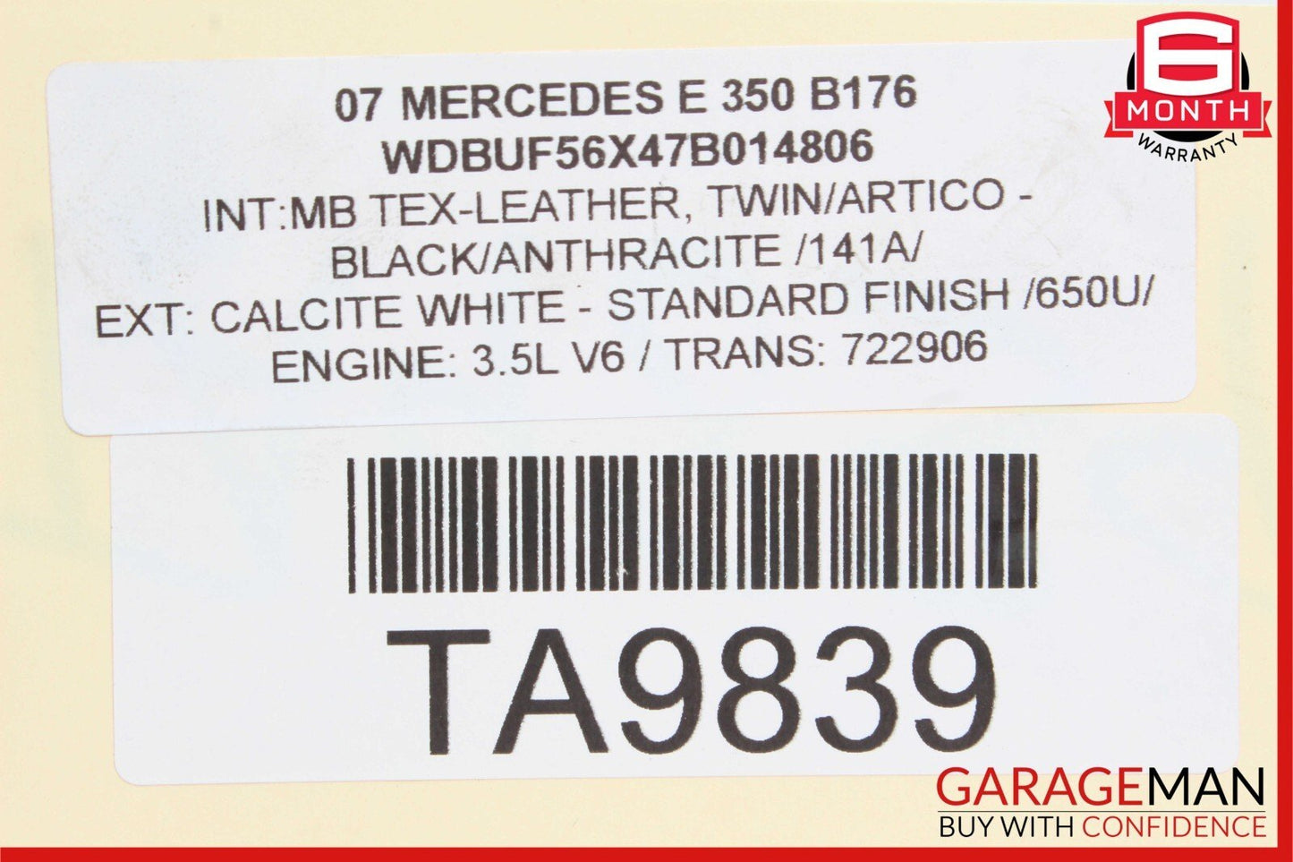 05-13 Mercedes W211 E350 C280 C300 M272 Engine Motor Oil Pump Assembly OEM