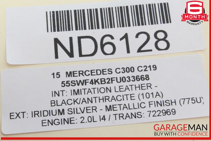 15-20 Mercedes W205 C300 C350e Front Left Side Door Window Regulator Motor OEM