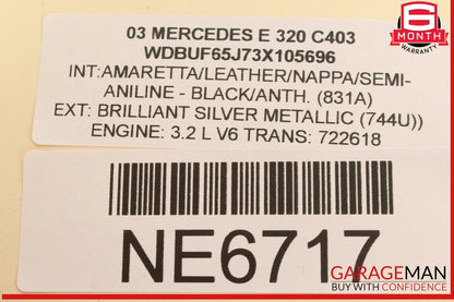 03-08 Mercedes W211 E320 SLK280 Amplifier Amp Becker Audio Module 2118274642 OEM