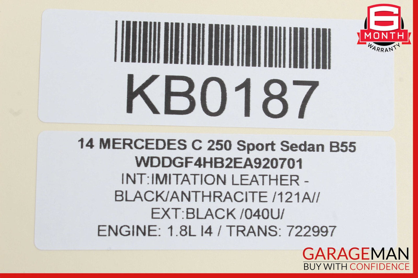 08-14 Mercedes W204 C250 C350 Front Right Side Door Lock Latch Actuator OEM