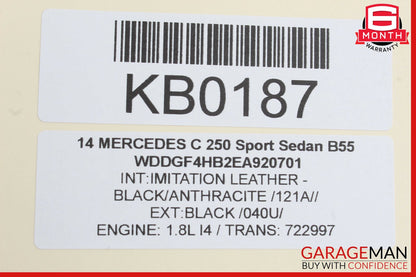 08-14 Mercedes W204 C250 C350 Front Right Side Door Lock Latch Actuator OEM