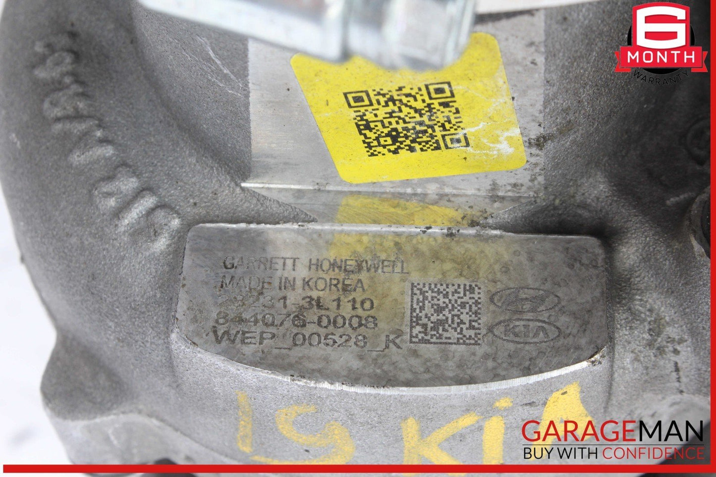 18-23 Kia Stinger Engine 3.3 Motor Right Side Turbo Charger Turbocharger OEM