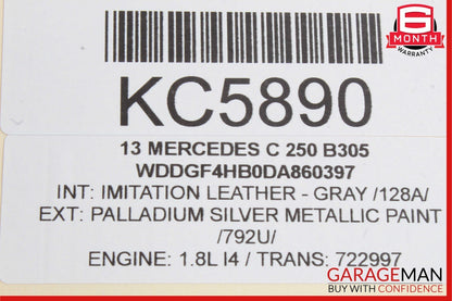 08-18 Mercedes C250 E350 E400 CLS400 Rear Right Side Door Lock Latch Actuator