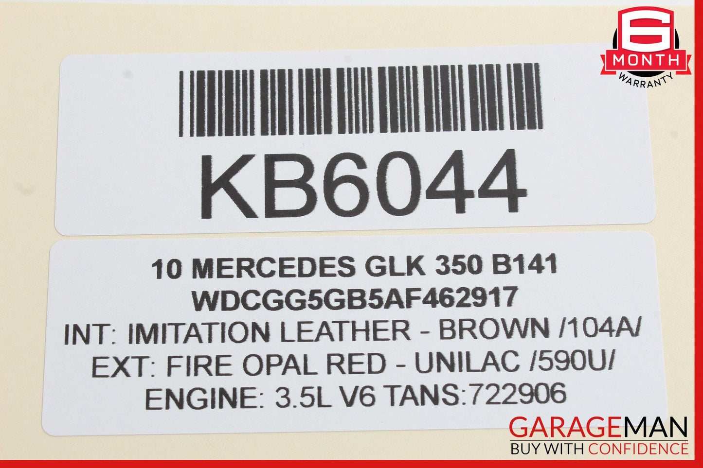 08-15 Mercedes X204 GLK350 GLK250 Rear Left Side Door Lock Latch Actuator OEM