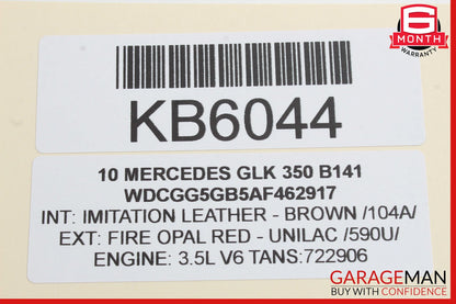 08-15 Mercedes X204 GLK350 GLK250 Rear Left Side Door Lock Latch Actuator OEM