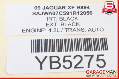 09-12 Jaguar XF XK XKR DVD Navigation Drive Player Module 8W8310E887AE OEM