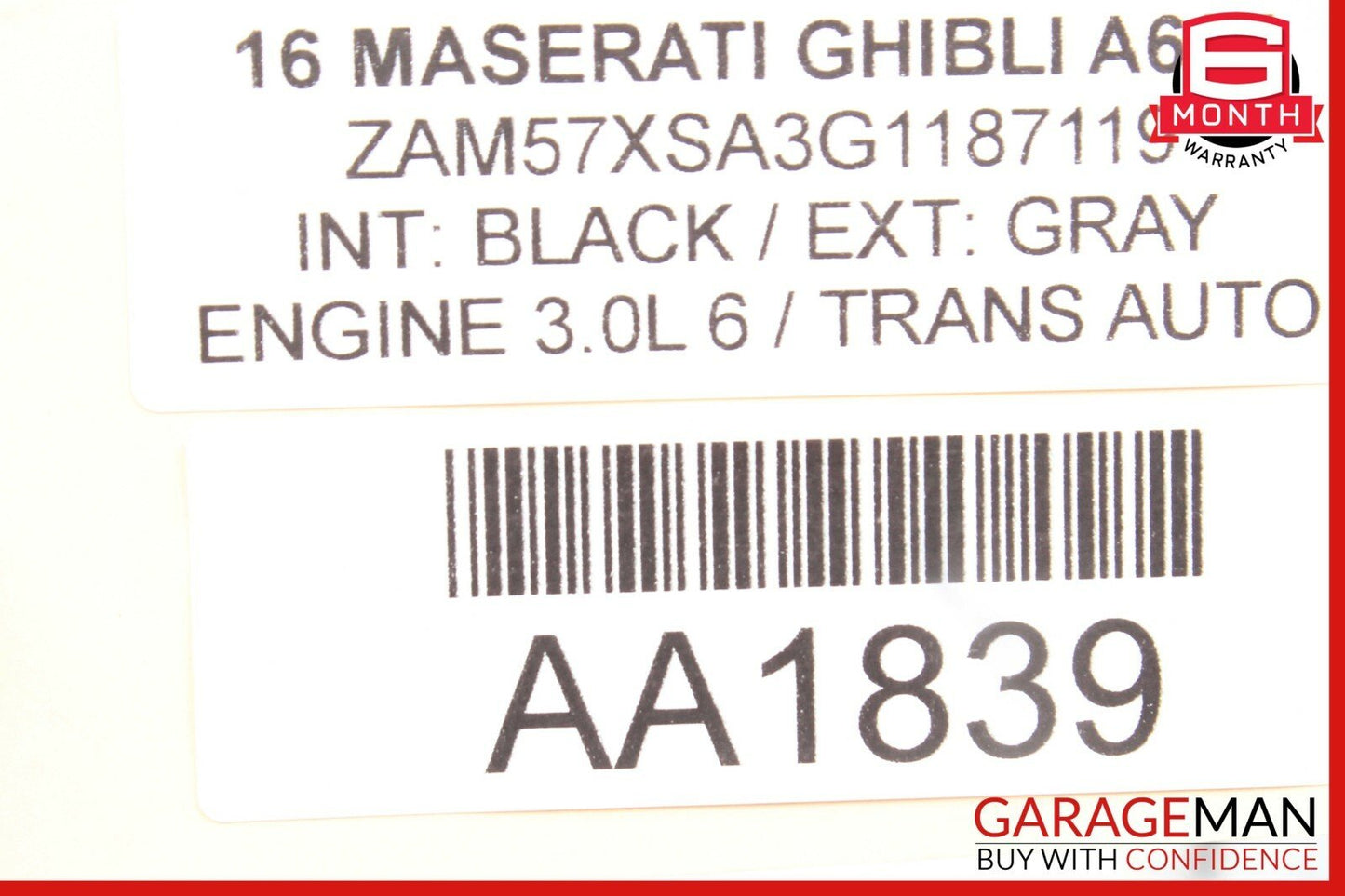 14-17 Maserati Ghibli Dash Headlight Ambient Light Switch Adjustment Control OEM