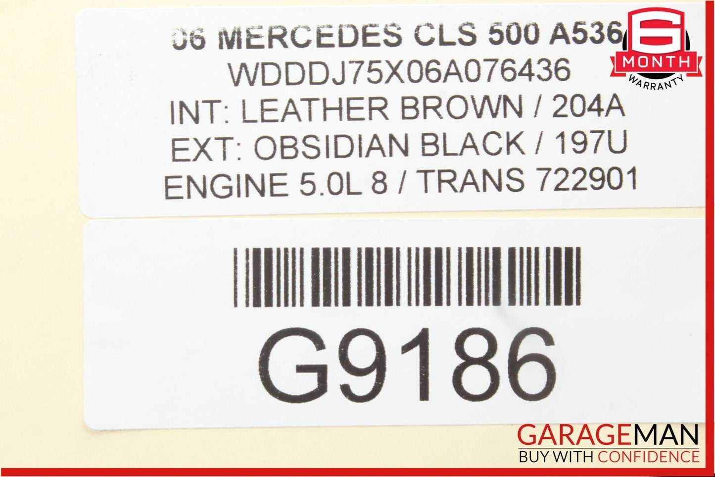 06-11 Mercedes W219 CLS500 Rear Right Passenger Side Door Lock Latch Actuator