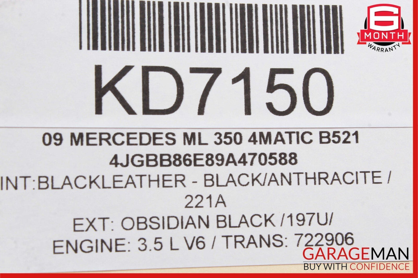 06-13 Mercedes W211 E350 E550 ML550 R350 TPMS Tire Pressure Controler Module OEM