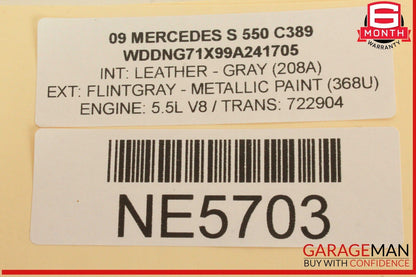 07-13 Mercedes-Benz S550 Rear Left Or Right Door Control Module 2218704895 OEM