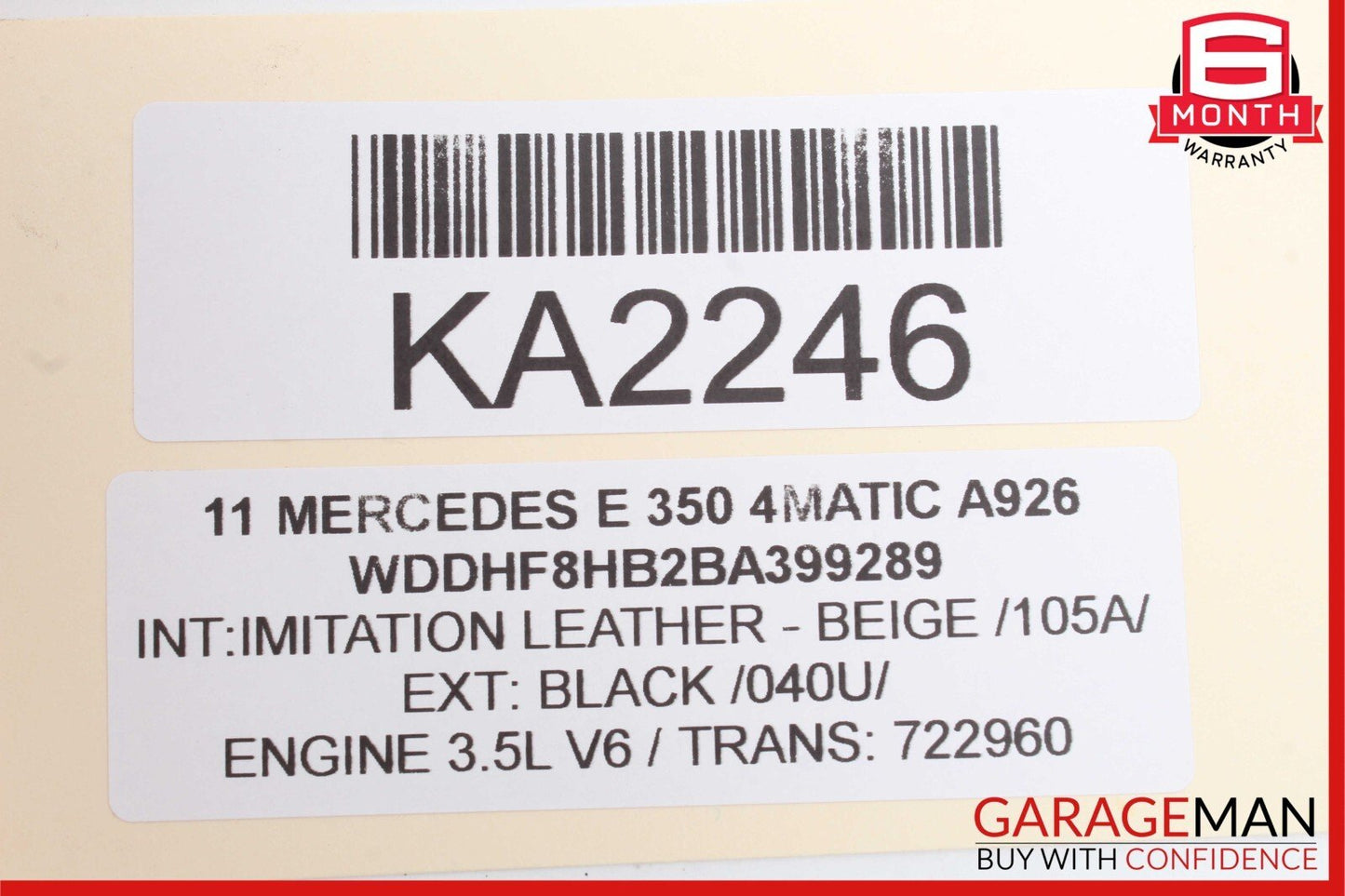10-13 Mercedes W212 E350 E550 Dashboard Dash AC A/C Air Vent Left Trim OEM
