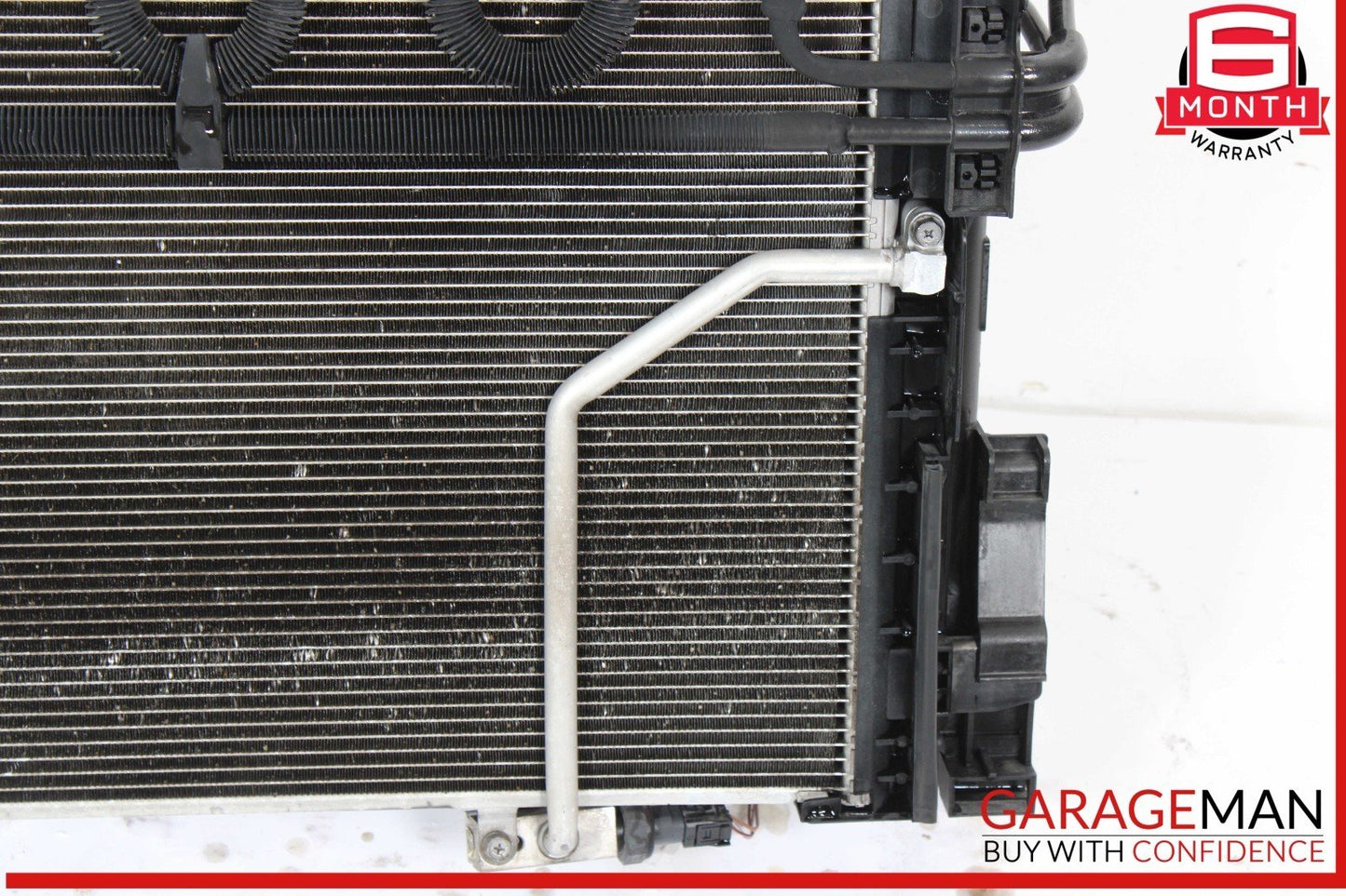 08-14 Mercedes W204 C300 Engine Motor Cooling Radiator AC A/C Condenser Assy OEM