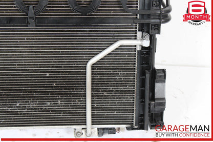 08-14 Mercedes W204 C300 Engine Motor Cooling Radiator AC A/C Condenser Assy OEM