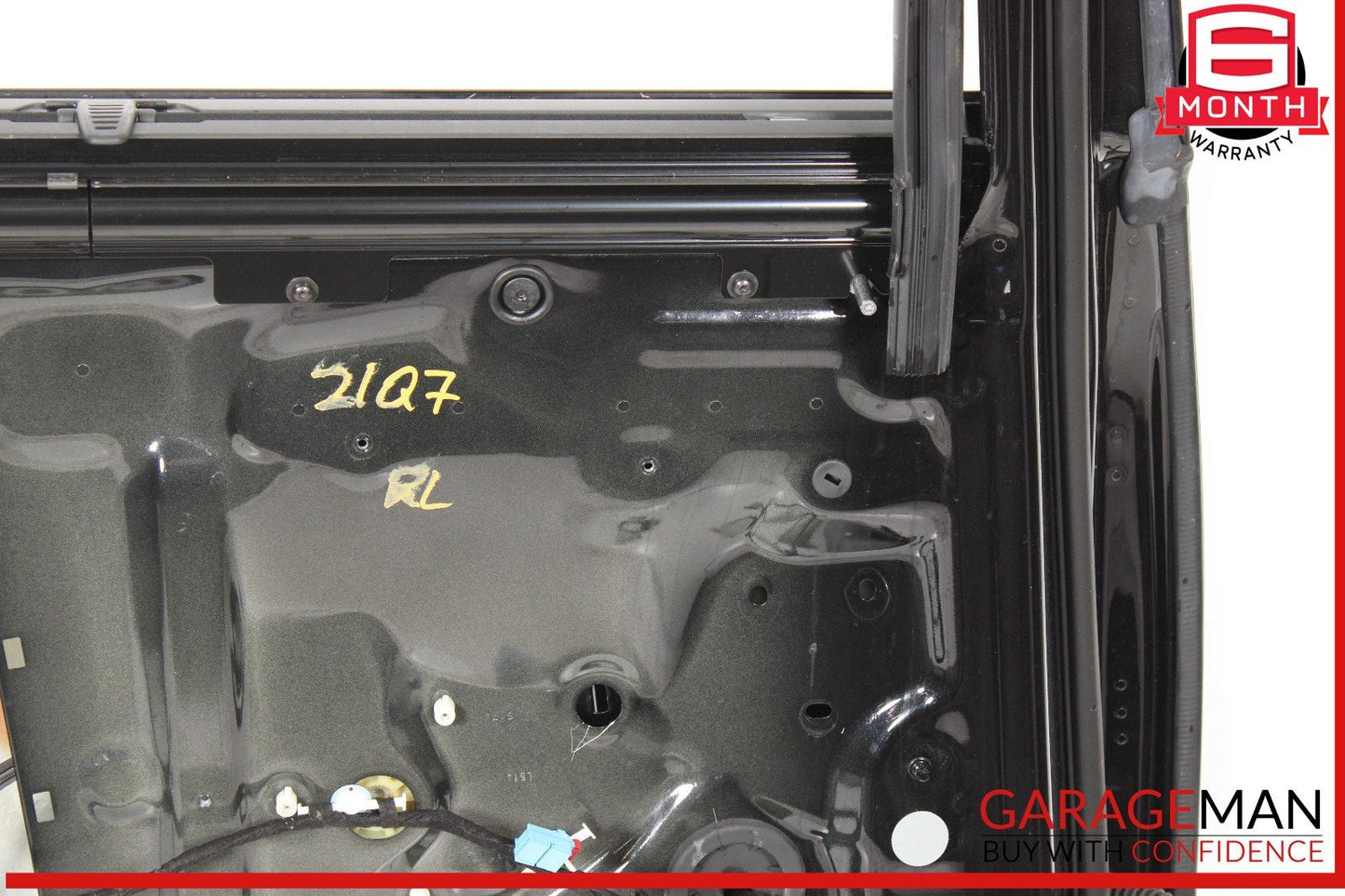 20-24 Audi Q7 Rear Left Driver Side Door Shell Black OEM