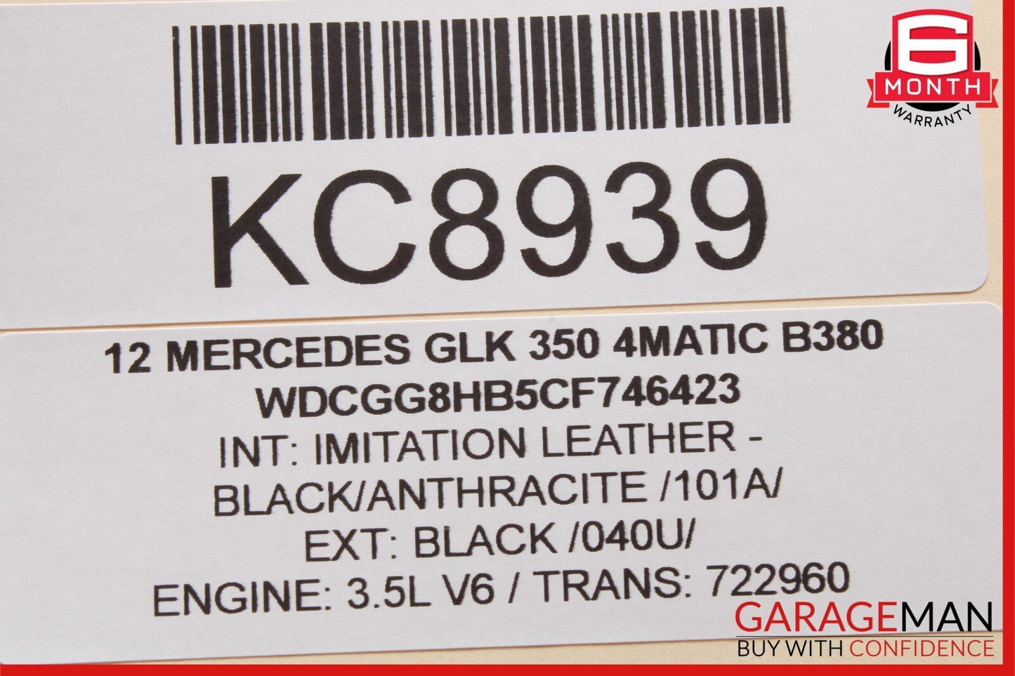10-12 Mercedes X204 GLK350 Speedometer Odometer Instrument Cluster Gauge OEM