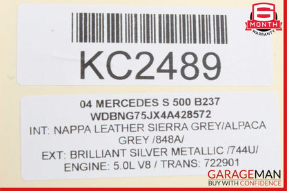 00-06 Mercedes W220 S500 S600 Front Left And Right Door Sound Speaker OEM